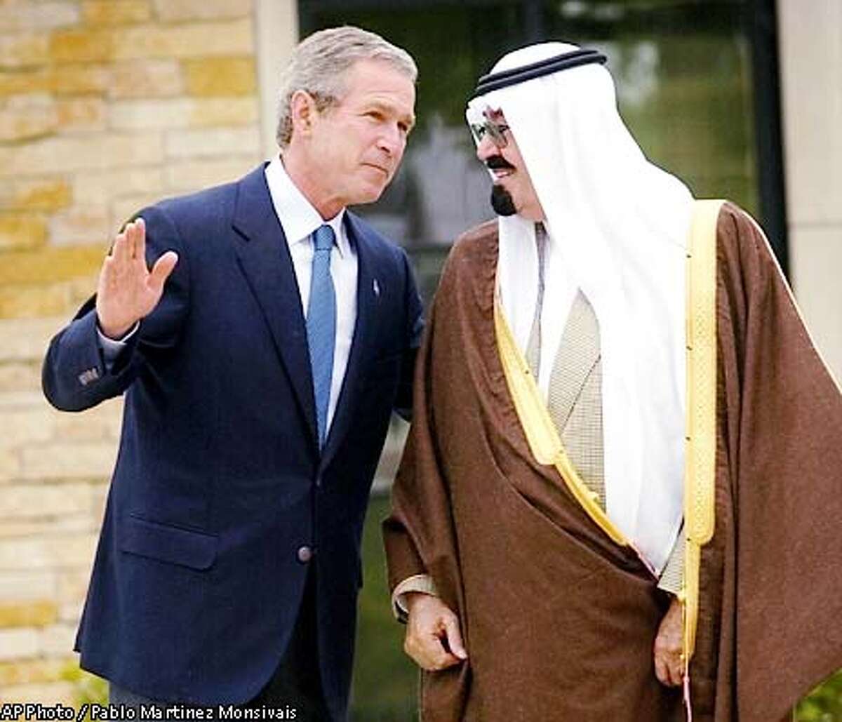 Saudi prince talks tough to Bush / U.S. losing credibility by backing ...