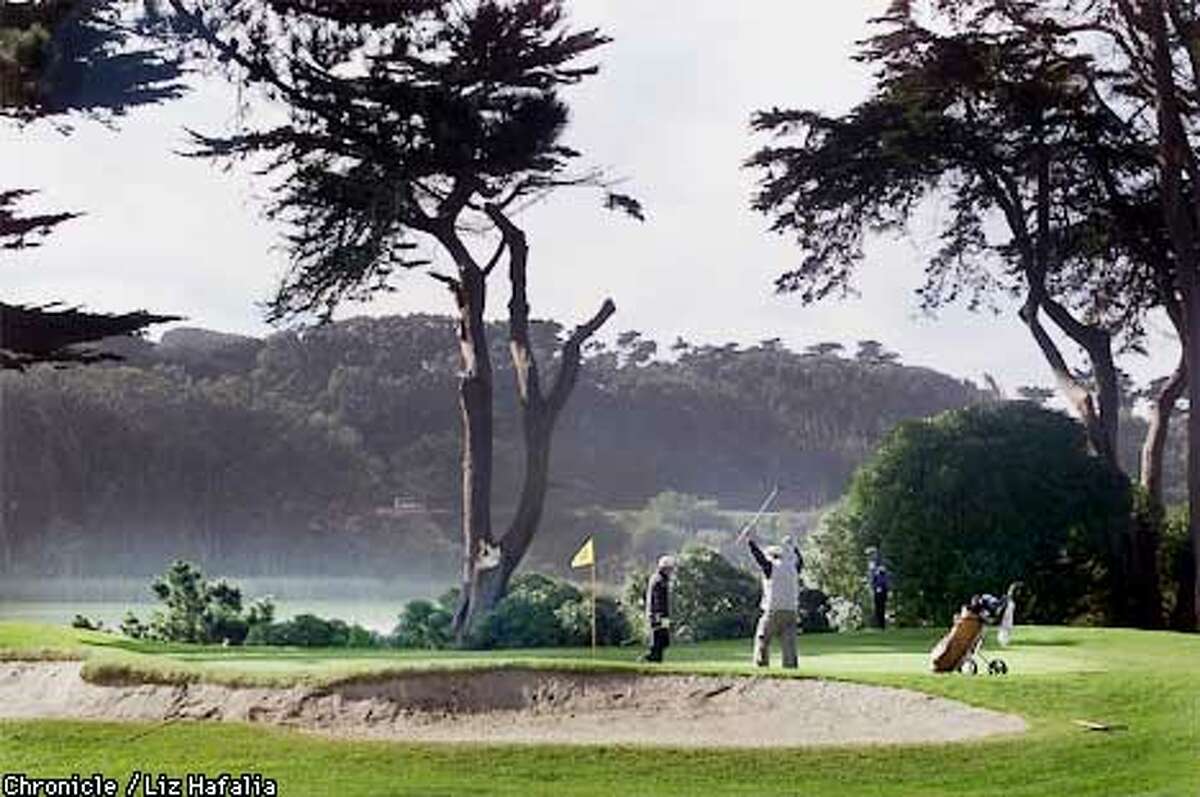 The city is considering four proposals to upgrade Harding Park. BY LIZ HAFALIA/THE CHRONICLE