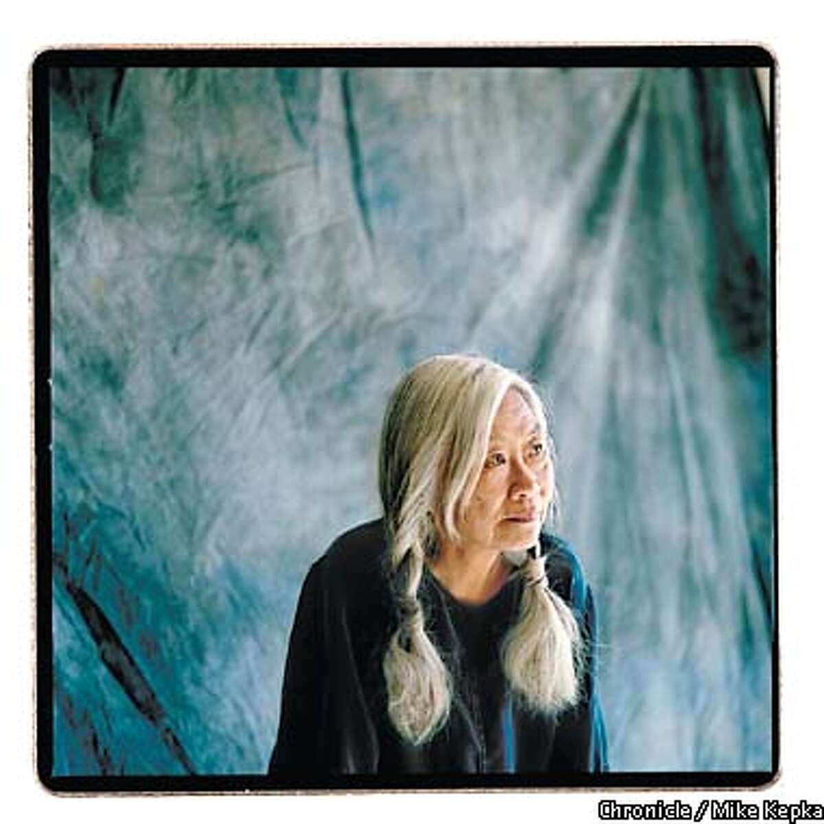 Oakland based author Maxine Hong Kingston wrote "The Woman Warrior" and the fourth coming book called the "Fifth Book of Peace." BY MIKE KEPKA/THE CHRONICLE