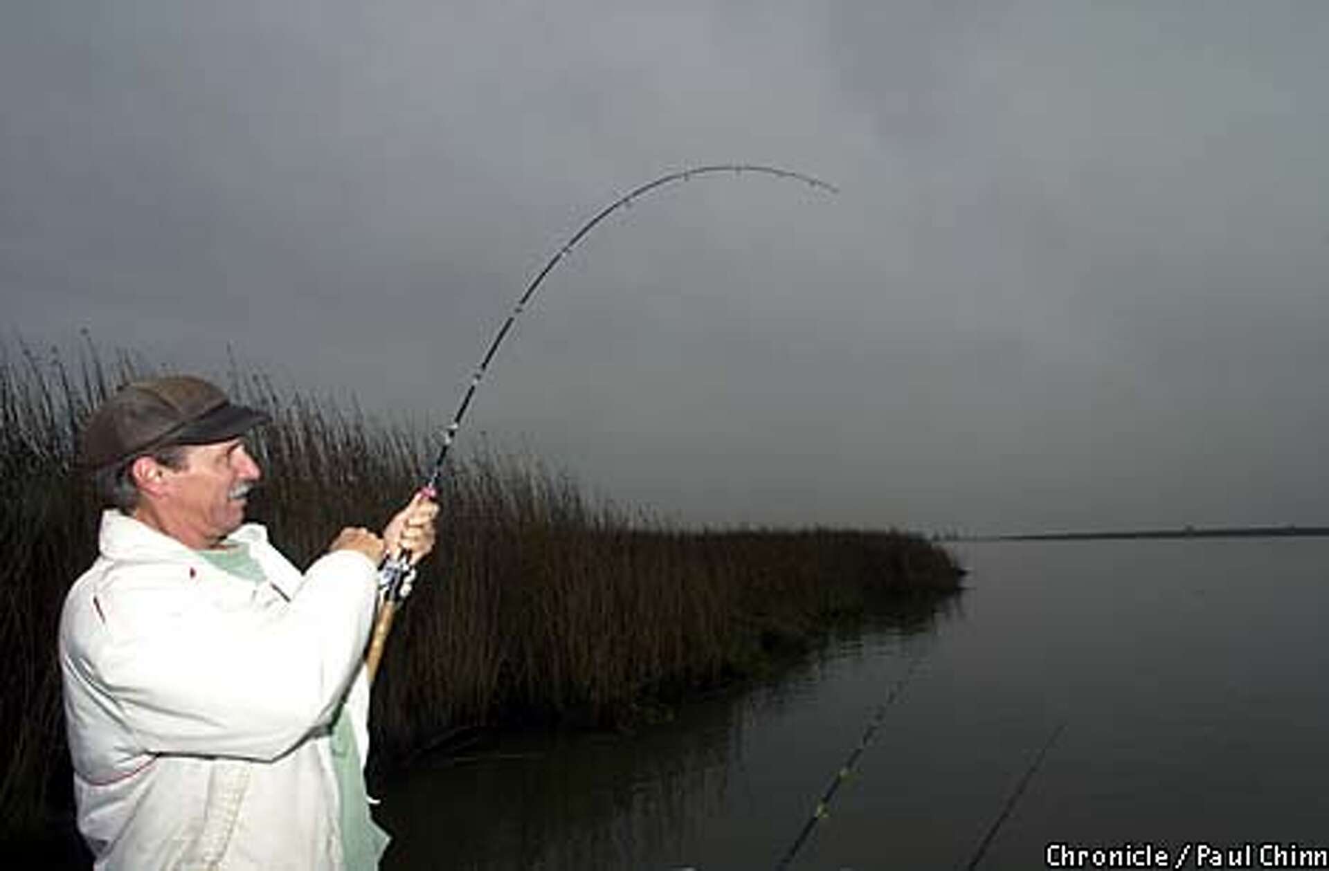 On the prowl for big bass / When the days get colder, delta sloughs are  place to be
