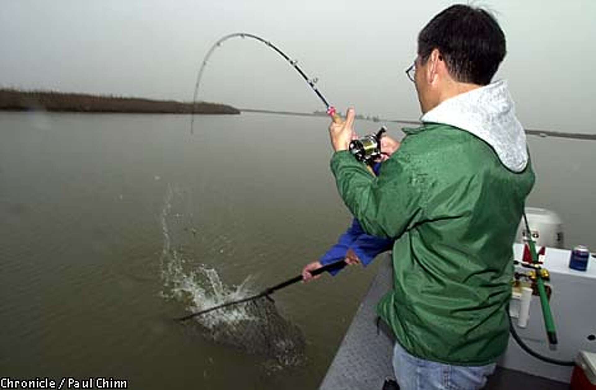 On the prowl for big bass / When the days get colder, delta sloughs are  place to be