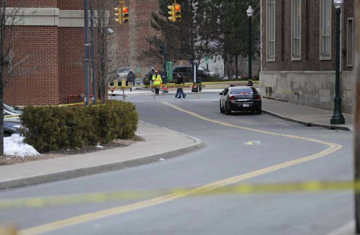 Two held in fatal stabbing of woman