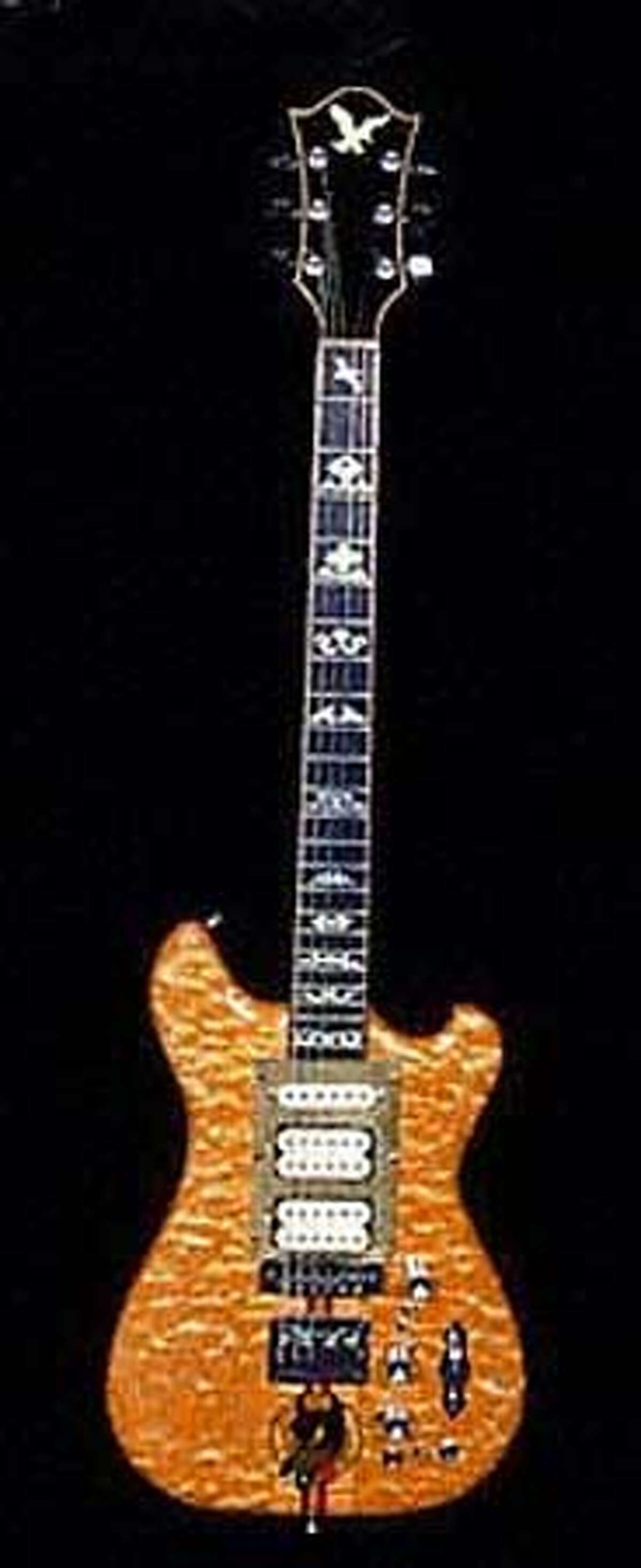 Wolf. One of Jery Garcia's guitars. HANOUT.