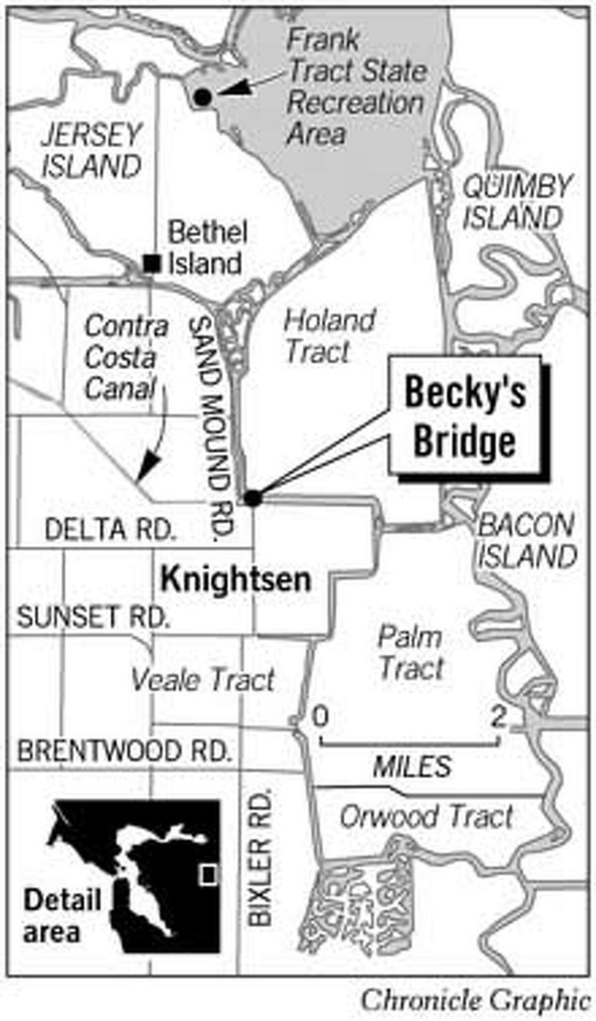 Becky's Bridge. Chronicle Graphic