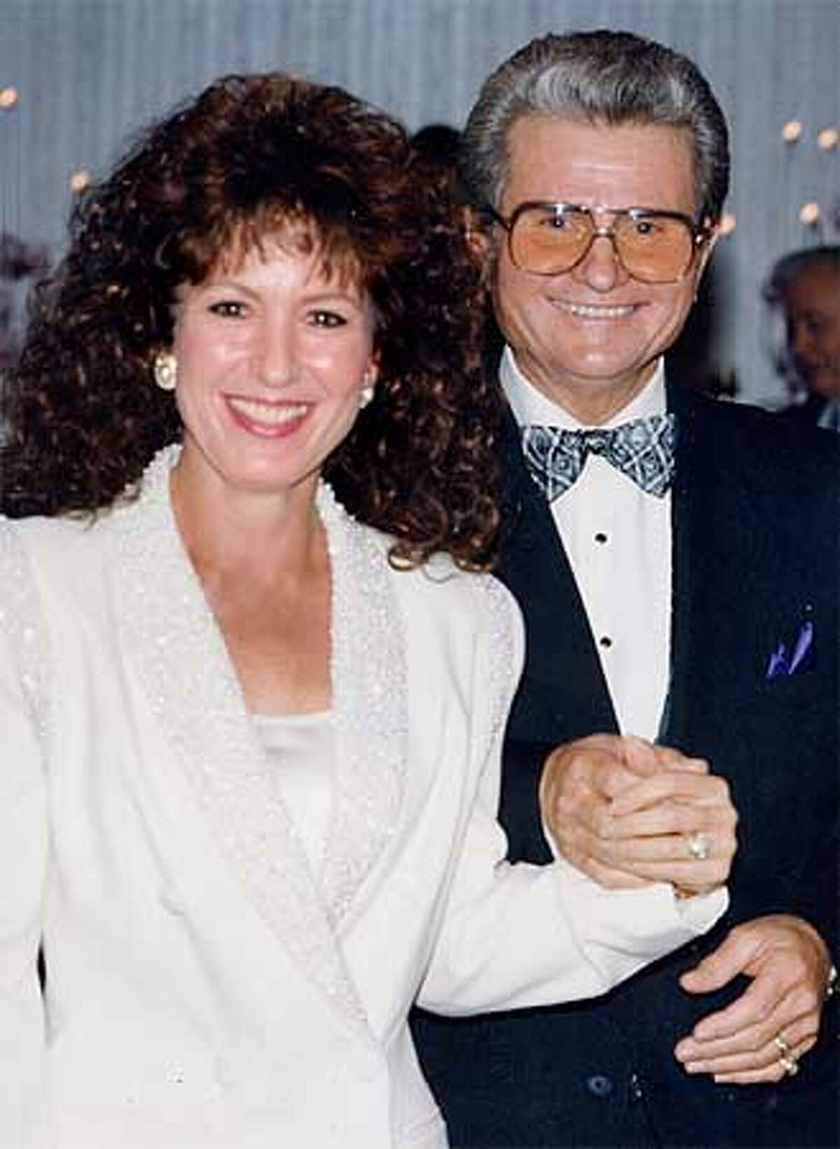 Becky and Charlie Lindquist, wedding picture October 1993.