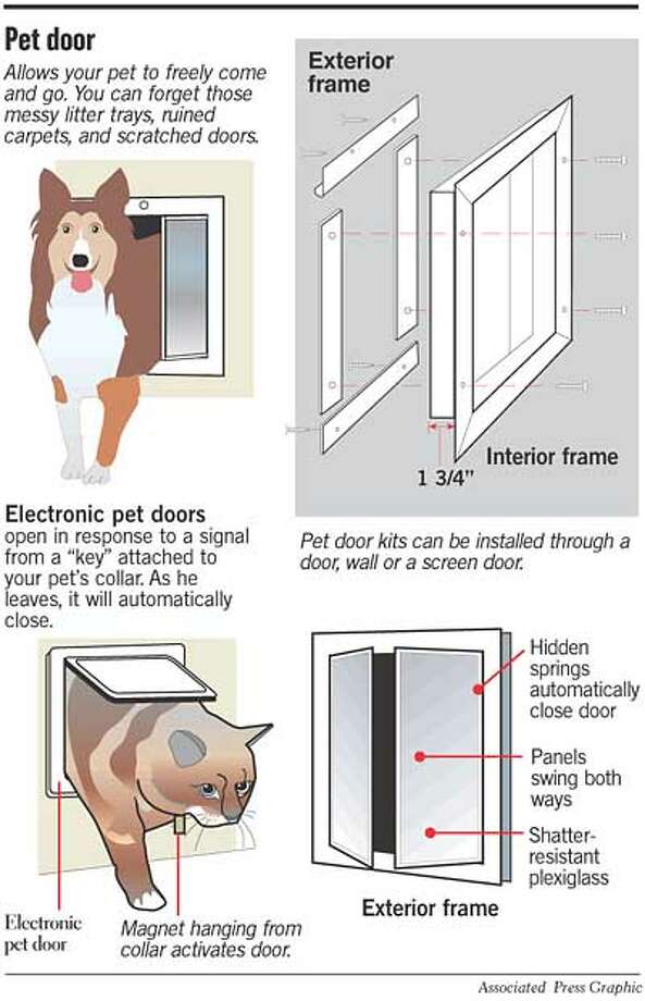 Pet Door Design Bars Intruders Sfgate