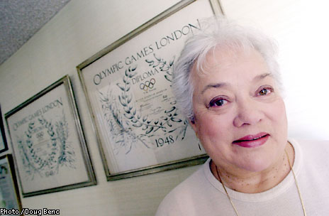 VICKI DRAVES / Pioneer Olympian made quite a splash / Diver became