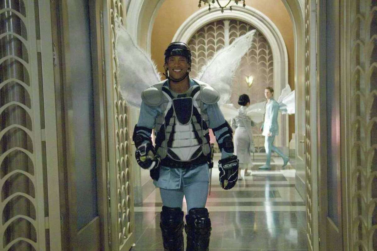 Dwayne Johnson donned wings for his role in "The Tooth Fairy."