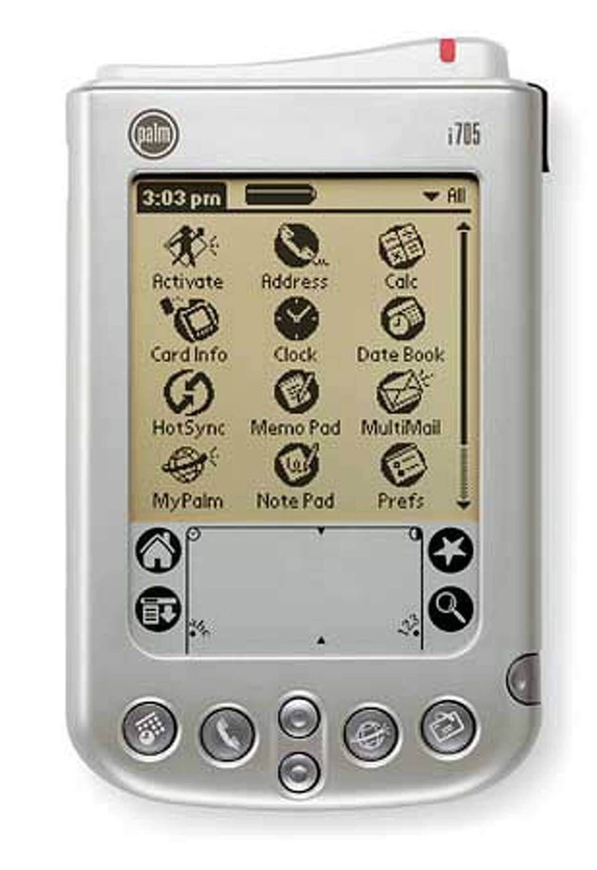 Palm rides wireless wave / Latest handheld device courts the corporate