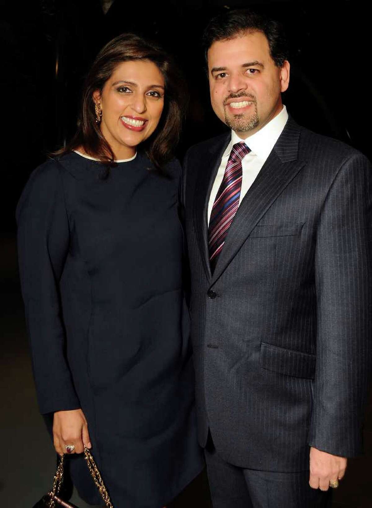 Nidhika and Pershant Mehta hosted a patron's preview party at the new Asia Society Texas Center Building.