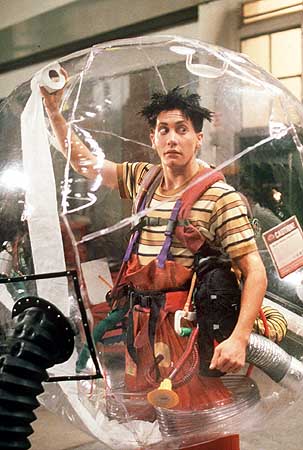 Bubble Boy' undeserving of boycott / Wacky but gentle film is imaginative,  charming