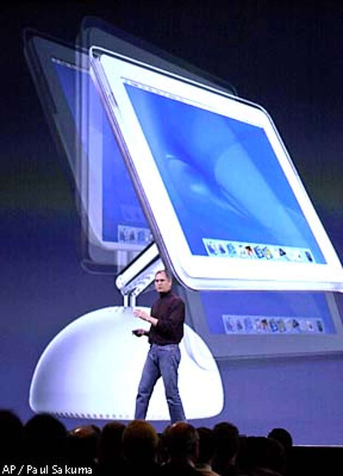 Apple's new iMac / Suspense ends as Jobs unveils latest Apple ...