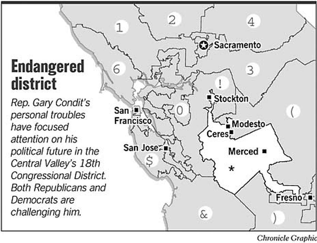 Endangered District. Chronicle Graphic