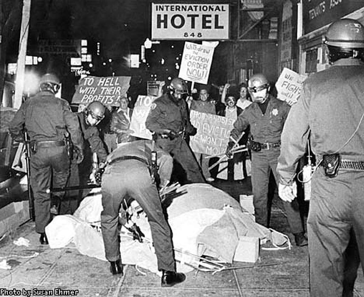 I Hotel Riots Heartbreak Hotel / 24 years after I-Hotel evictions, senior housing is ...