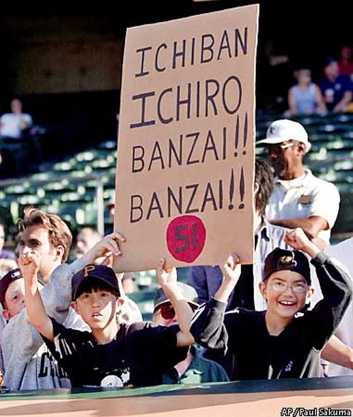 American pastime, Japanese star / Mariners' sensational import is fans