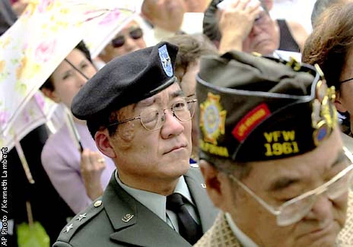 Tears of joy and hard memories / Japanese American Memorial opens