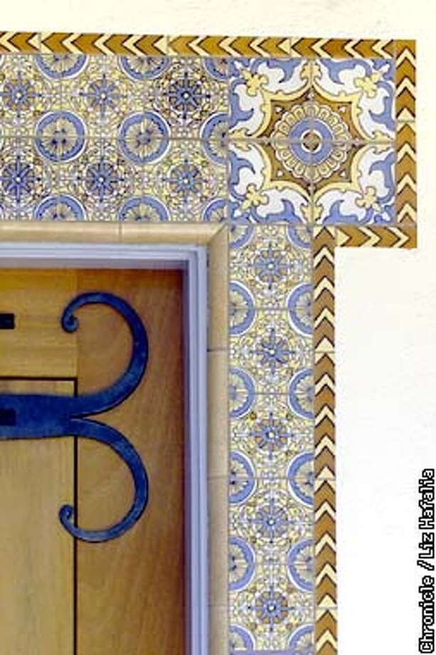 California Clay Arts And Crafts Movement Left Rich Legacy In Local Tim And Lisa Goodman S Tiled Front Door In Berkeley By Liz Hafalia The