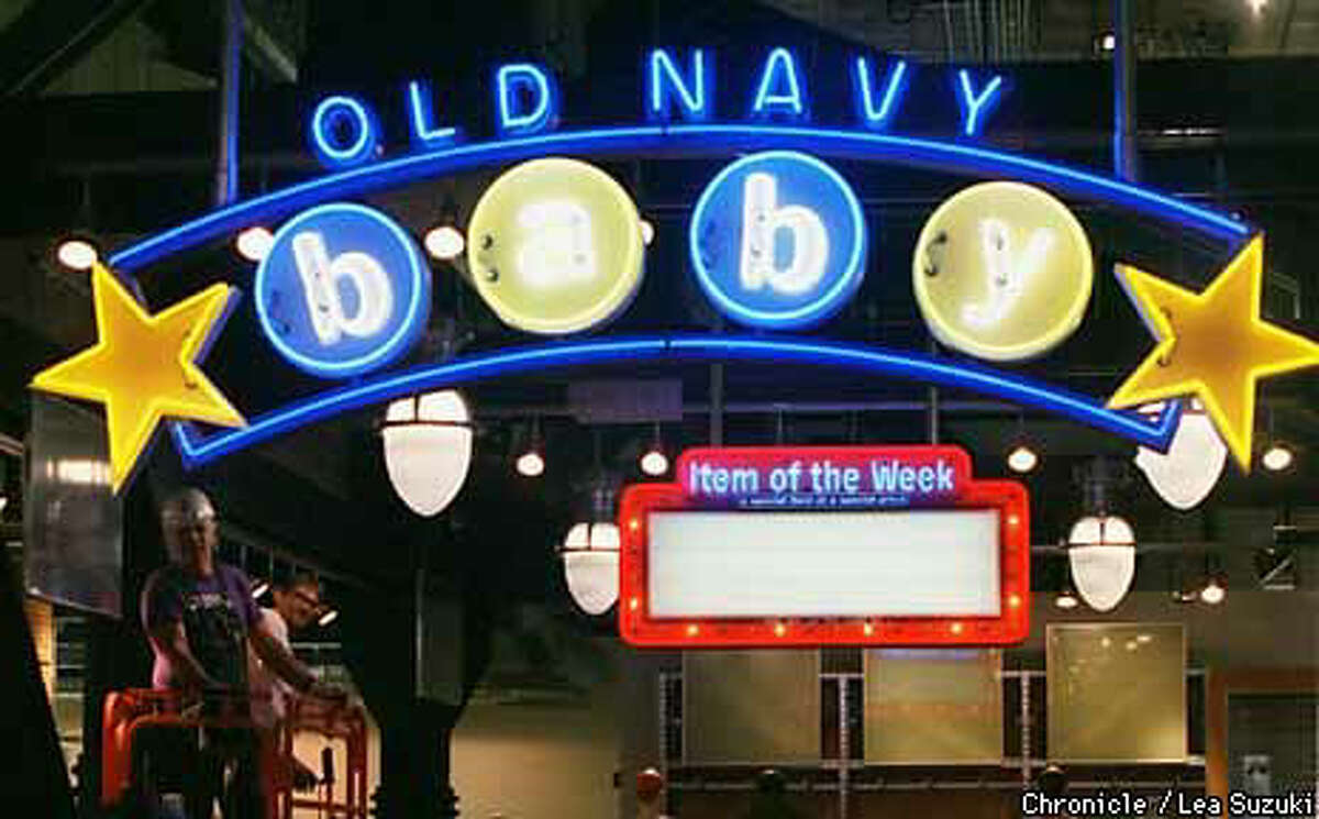 S.F.'s New Old Navy Store Almost Ready / Besides jeans and tops, there ...