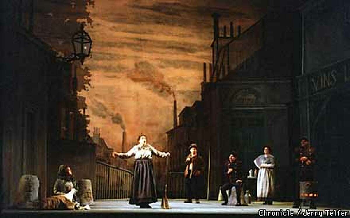 Time Fades Beauty of `Louise'/ Loving S.F. Opera production, good
