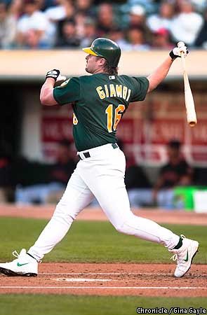 Oakland A's history: Jason Giambi deserved 2001 AL MVP award