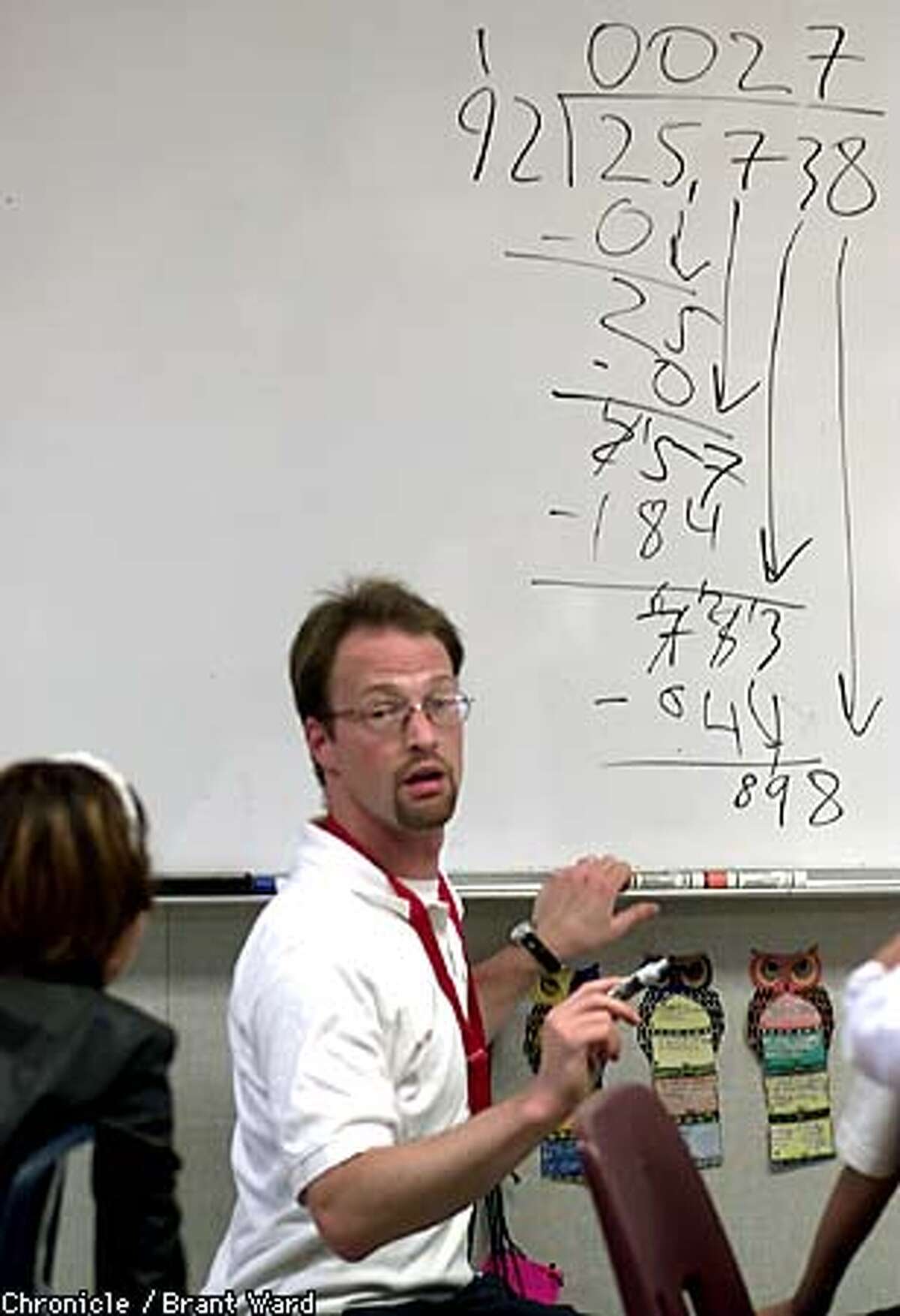 PROFILE / Chris Rosenberg / S.F. teacher is terrific as educator, but ...