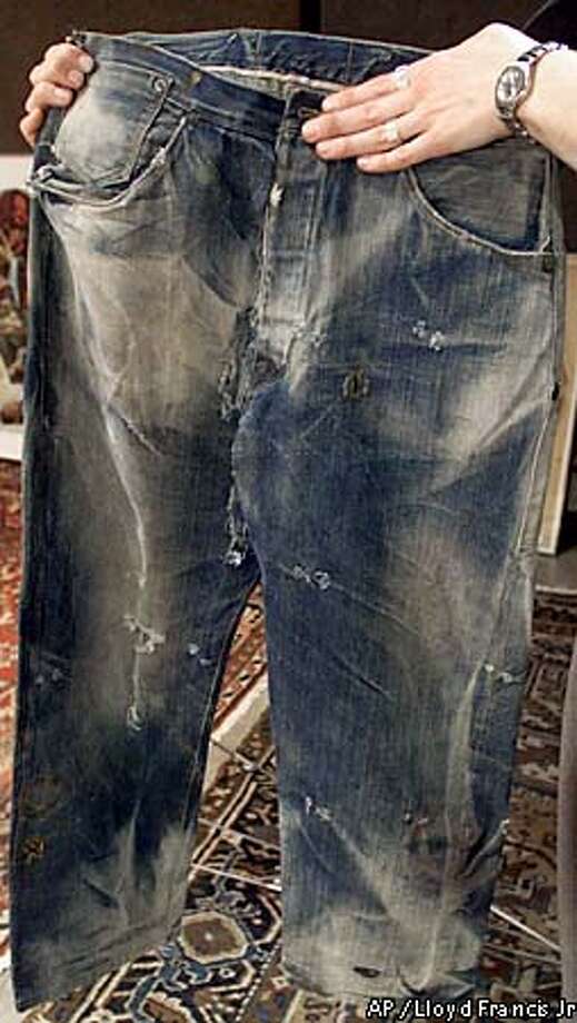 $35,000 jeans? / Antique Levi's may be world's oldest / Online bidders ...