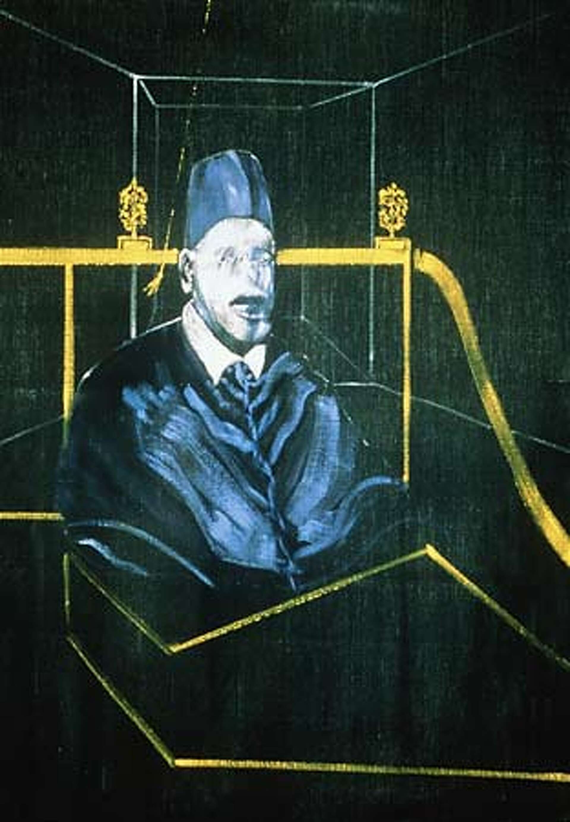 Bacon's Paintings' Edge Dulled With Age / But his technique