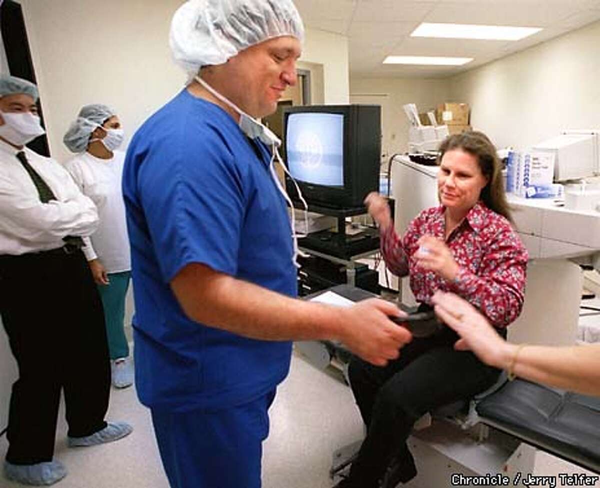 Improving Visibility / Eye surgeon doesn't blink when it come to