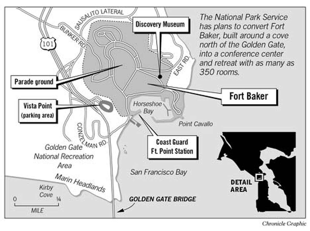 Fort Baker battle / Development plans for site have Sausalito up in arms