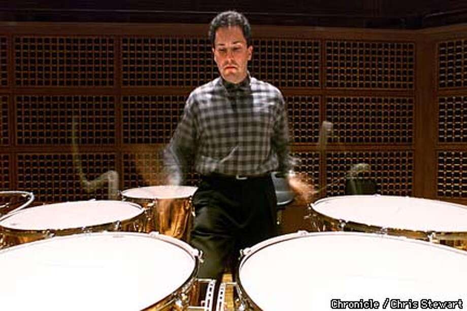 Tapping Into Success / Symphony's timpanist is ready for a jazzy