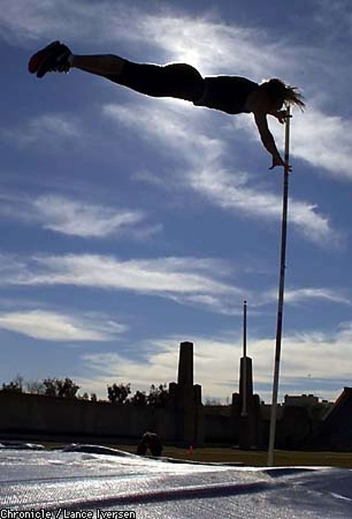 Vaulting Her Way Into a Whole New Sport / Cal's Khoury turns from