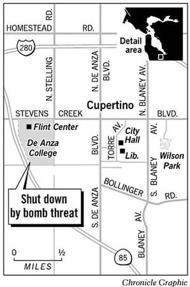 De Anza College Campus Map