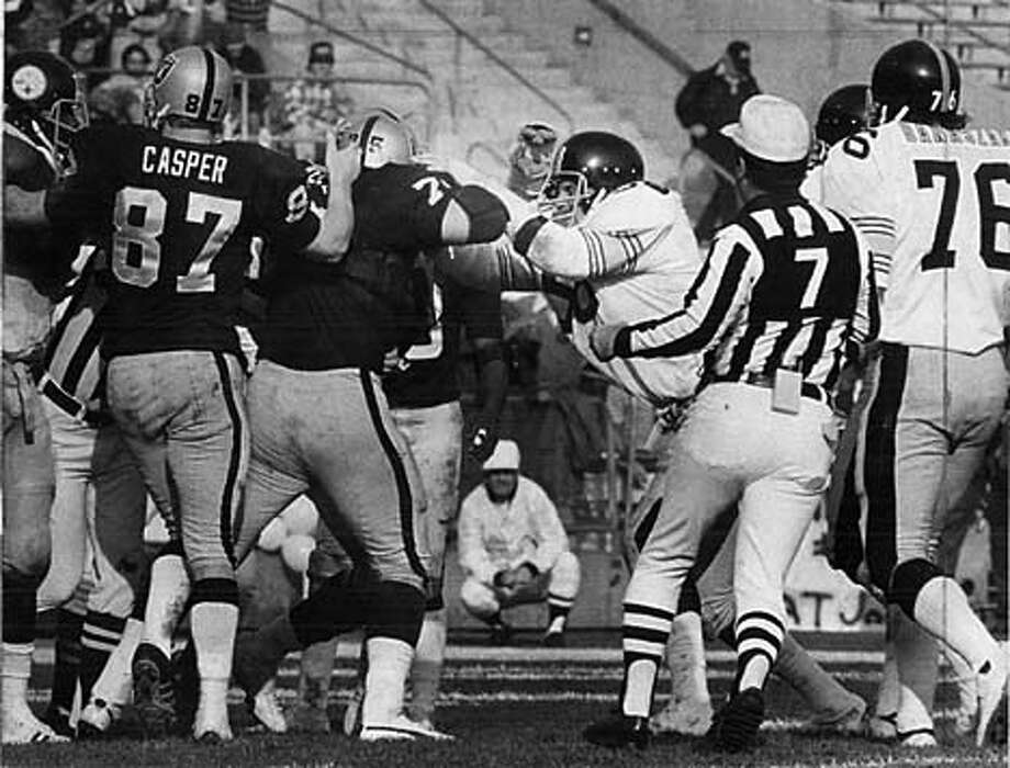 In 76 Steel Curtain Got Pierced Silver And Black Laid Waste To