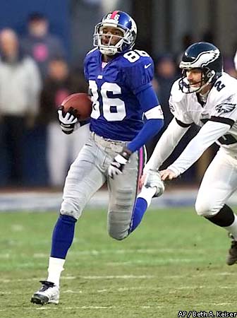 New York Giants - Ron Dixon & Jason Sehorn went OFF in the