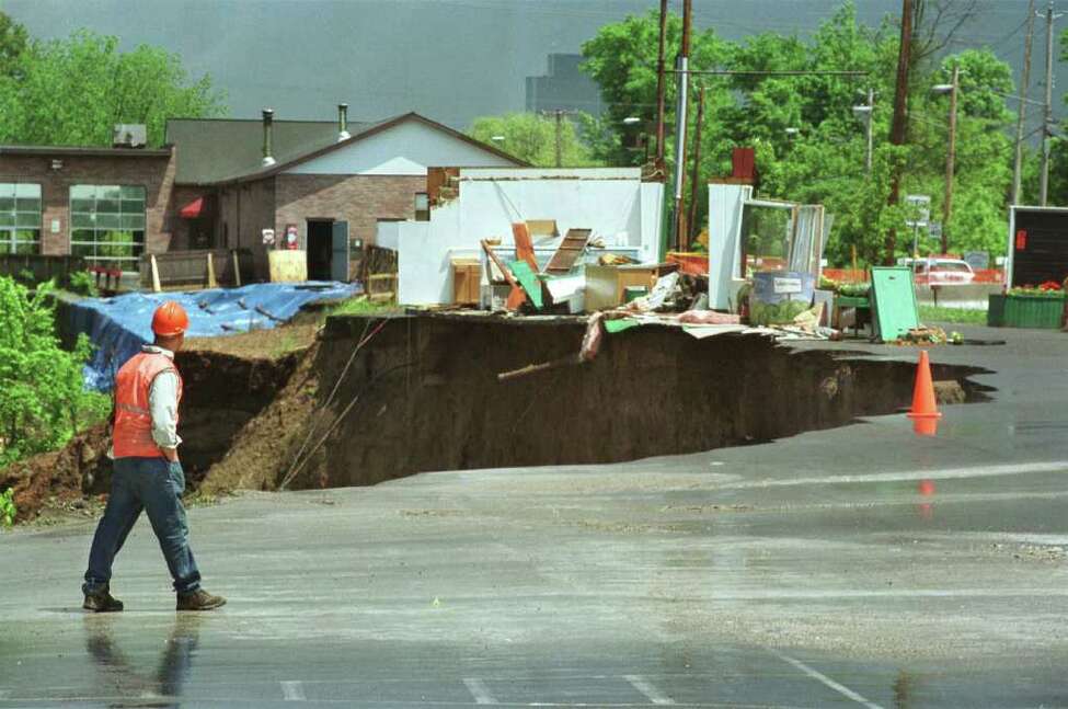 Erosion feared at slope near Delmar car wash
