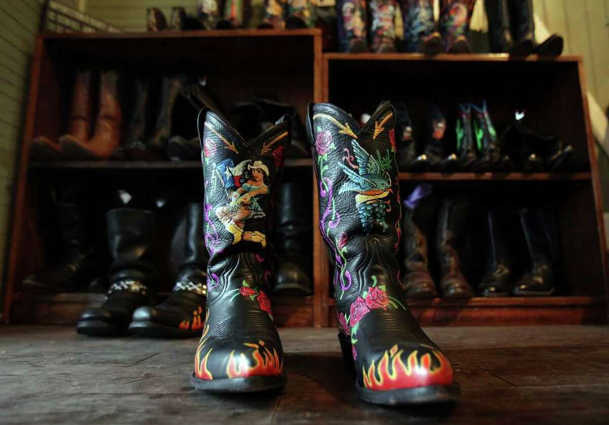 diy painted cowboy boots