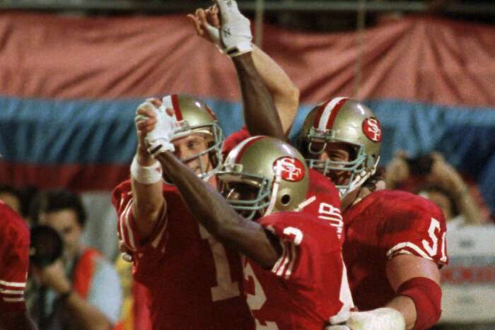 Super Bowl XXIII - 49ers 20 Bengals 16 - MVP 49ers WR Jerry Rice