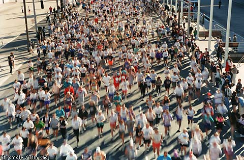 Breaking Away / Bay to Breakers features nudity, nuttiness and a rookie