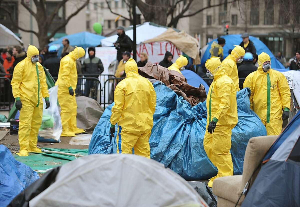 Police Clear Occupy DC Tents From Washington Park