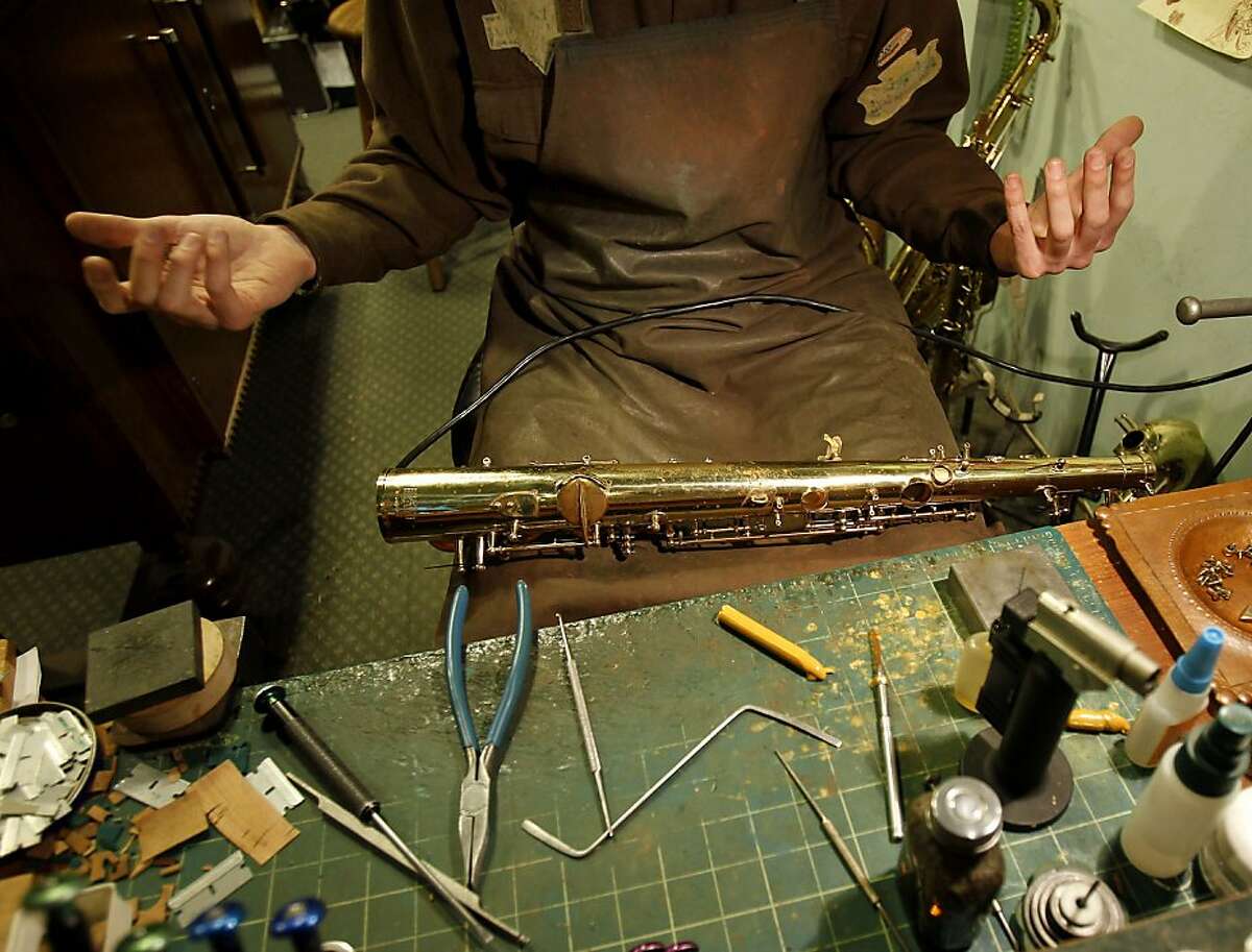 Eric Drake knows saxophones inside and out