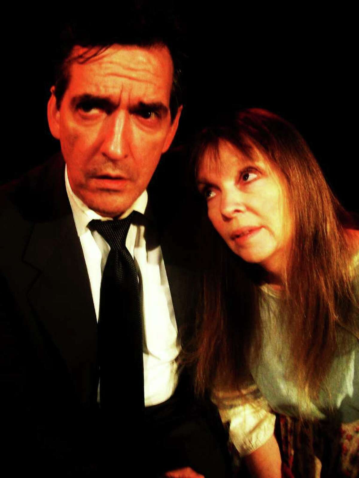 Barry Goettl and Deborah Basham-Burns play Willy and Linda Loman in the Rose Theatre Company's 'Death of a Salesman.' Courtesy Rose Theatre Company