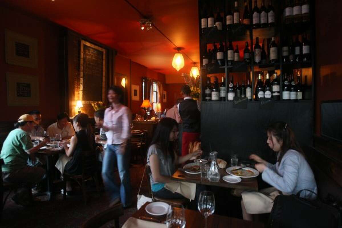 L'Ardoise Bistro 151 Noe St. If you're looking for an intimate spot for you and your partner, this 38-seat restaurant will fill that need.  L'Ardoise Bistro offers the ambiance (and food) of a cozy French bistro, but in our own city.