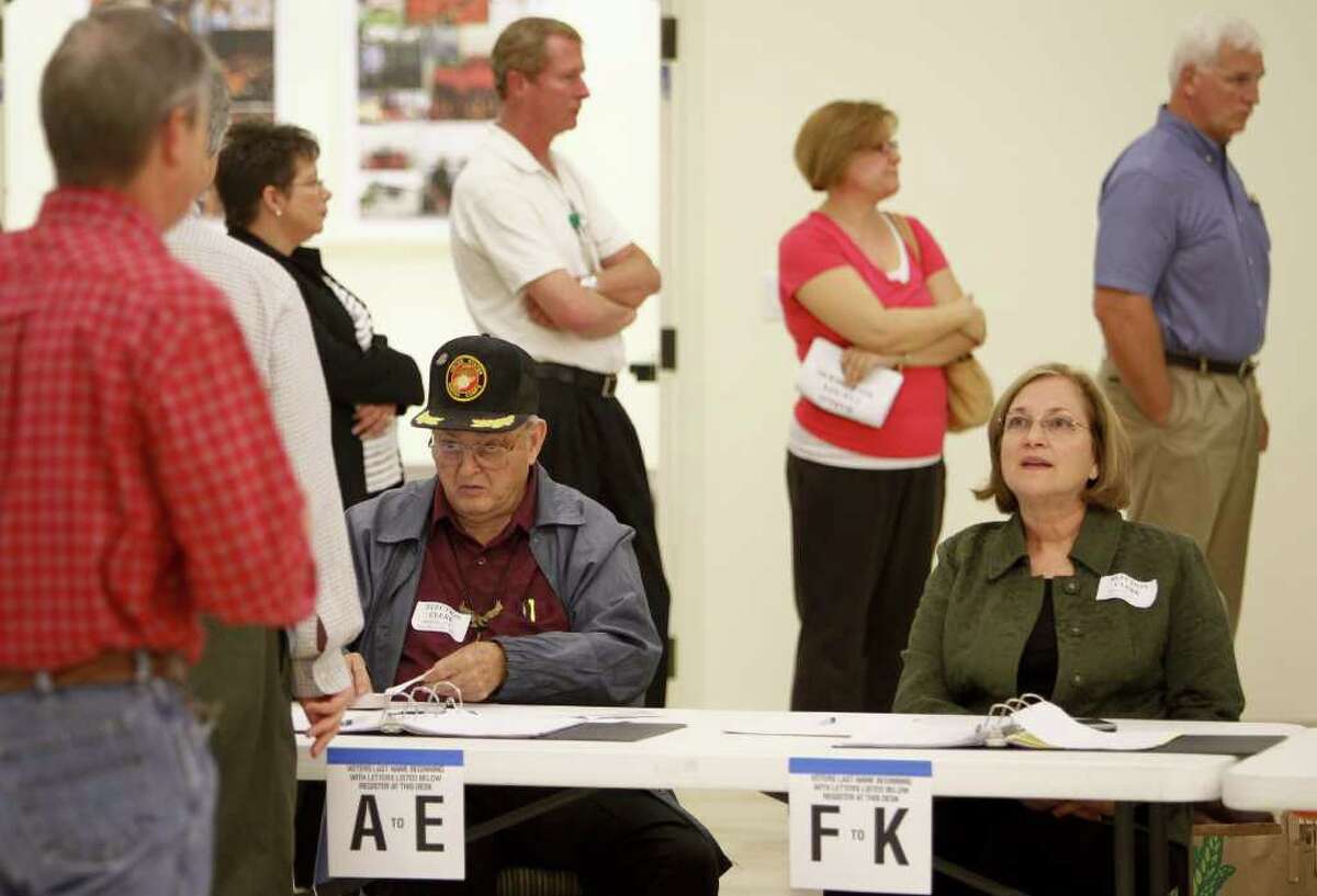 City and school elections will take place May 12. ( Michael Paulsen / Houston Chronicle )
