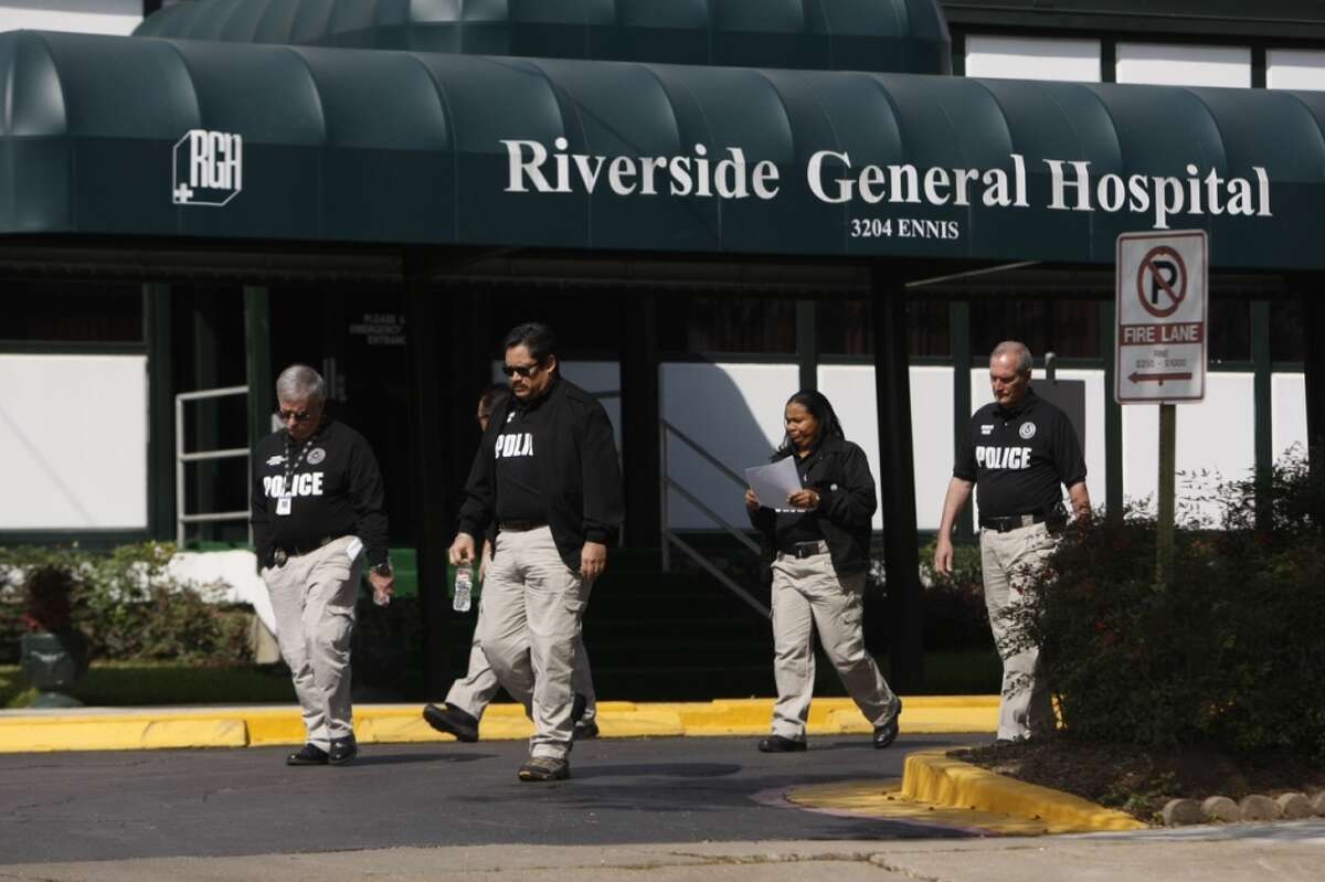 An administrator at Riverside General Hospital is charged in a scam involving kickbacks to patient recruiters.