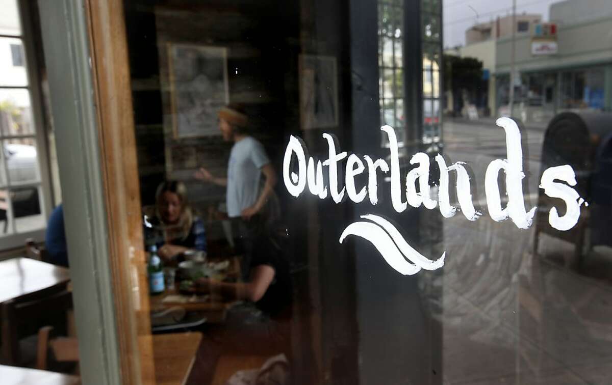 Restaurant review of the Outerlands restaurant in San Francisco, Calif., at the corner of Judah and 45th Streets, on Wednesday May 26, 2009.