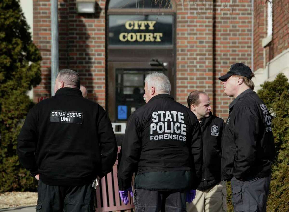 Man killed after assault on court