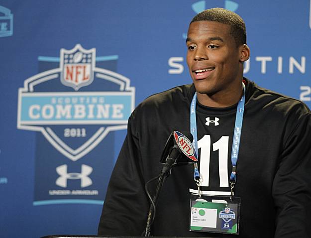 Cam Newton explains 'icon' comment at combine