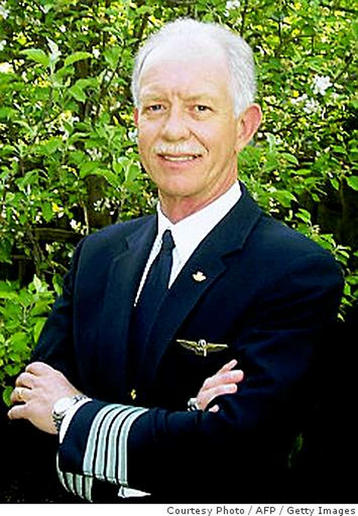 This undated January 15, 2009 file photo shows SRM Founder Chesley B. "Sully" Sullenberger, III is a captain for a major U.S. airline with over 40 years of flying experience.