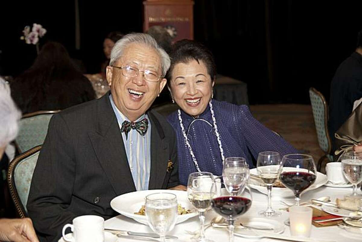 cq'd: Former SF Supervisor Tom Hsieh with wife Jeanette at the Chinese Historical Society of America's Voice & Vision Gala on Sept. 11 at the Four Seasons Hotel in San Francisco.