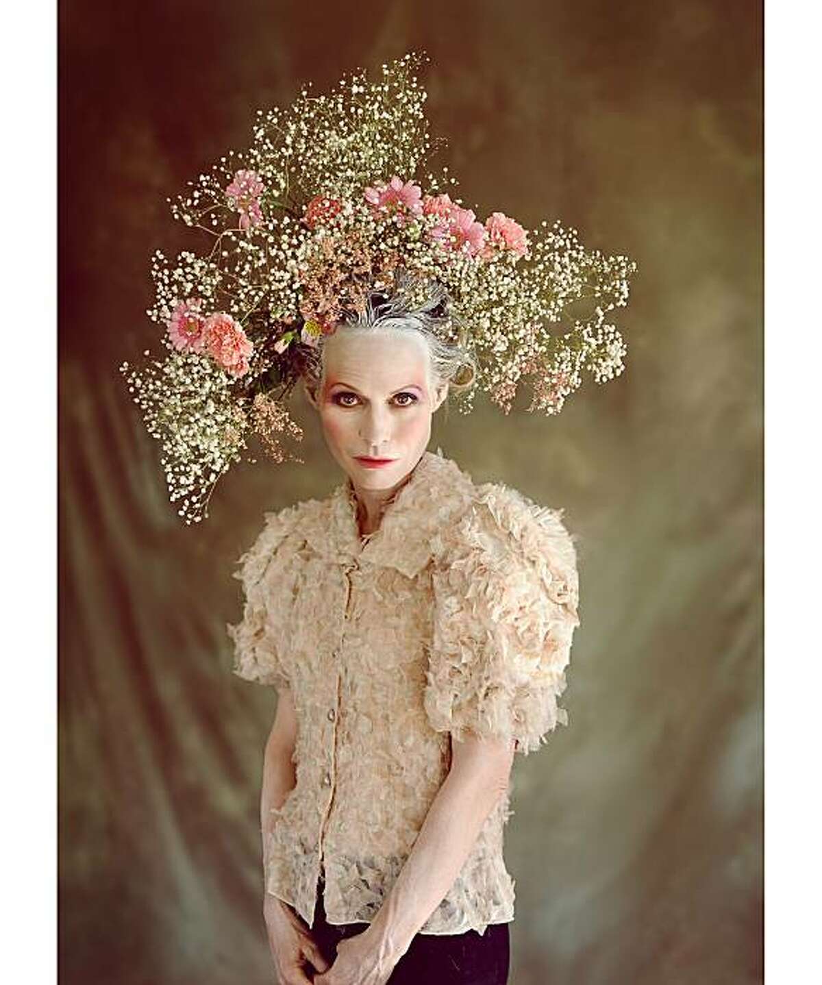 London photographer Frederic Aranda, who specializes in portrait photography, did a fantasy fashion series with San Francisco arts patron Christine Suppes in London during June, 2010. The series was called "Four Seasons" and this piece is is titled "Spring."
